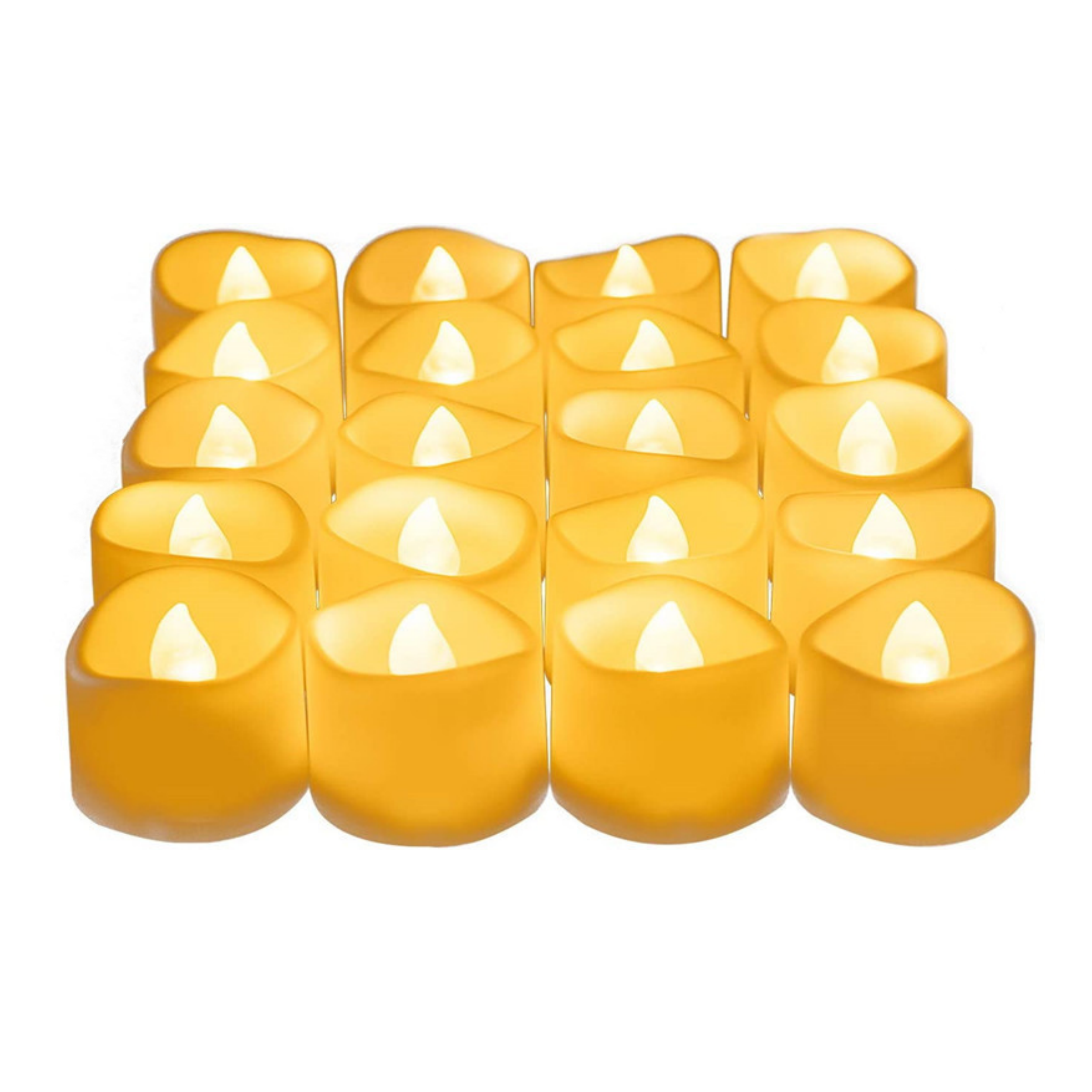 24Pcs Pack Flameless Led Votive Tea Light Candles with Batteries