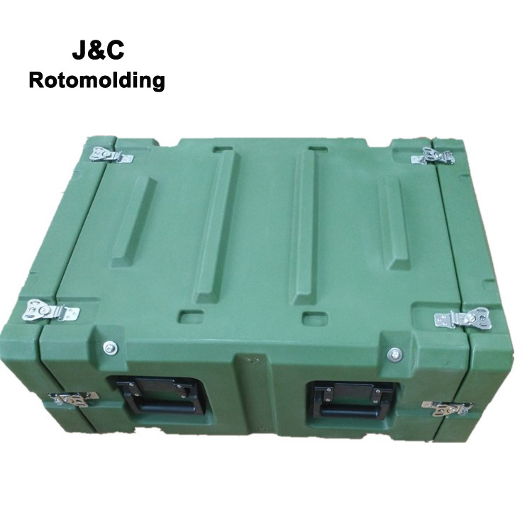 rotomold Shanghai Jiechuang 4U HDPE Material Rack Case by Rotational Moulds aluminum alloy casting CNC machining rotationally