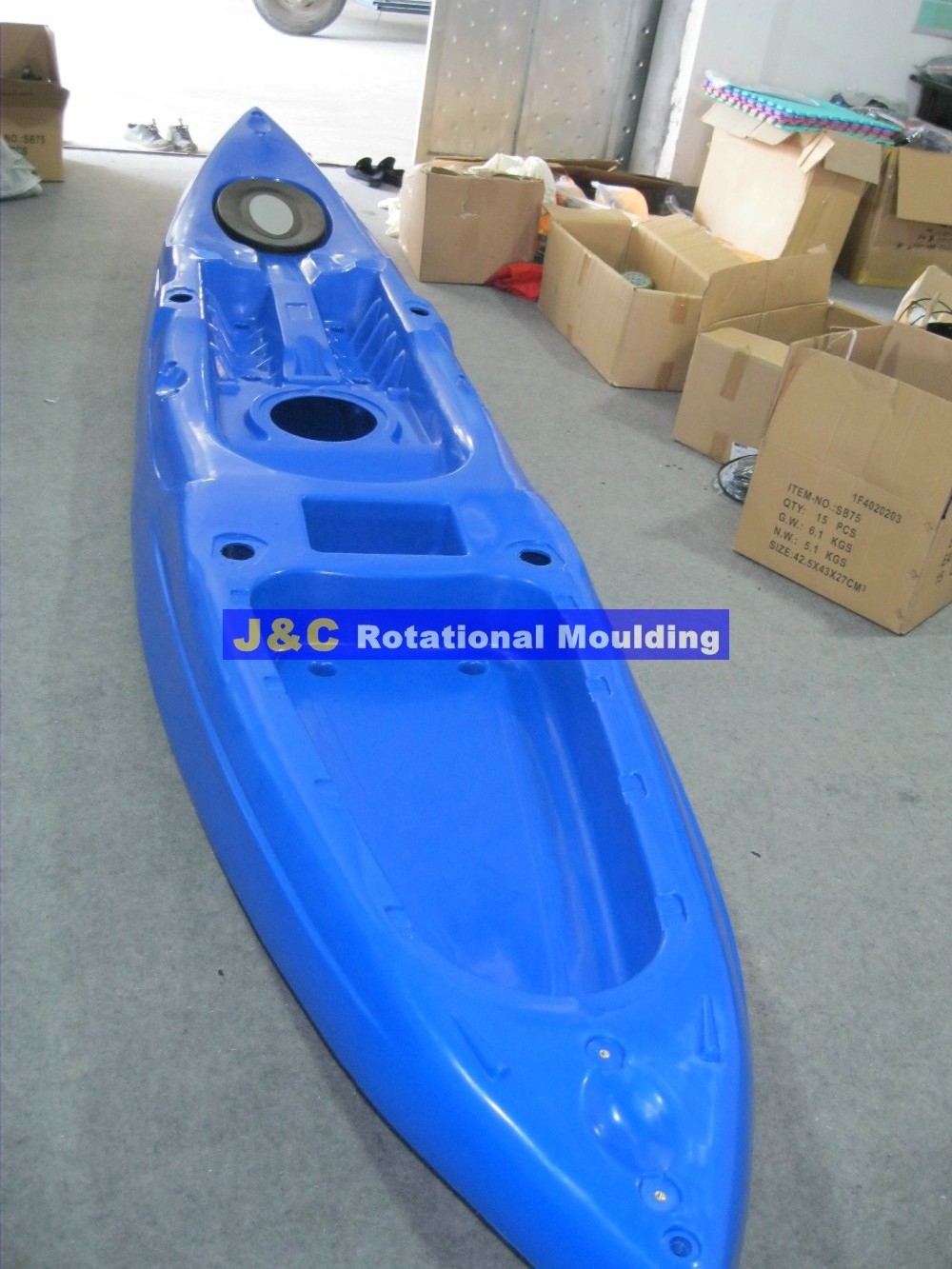 rotomold fishing boat rotational molding in molds 2024 rotomolded  aluminum alloy casting CNC machining rotationally