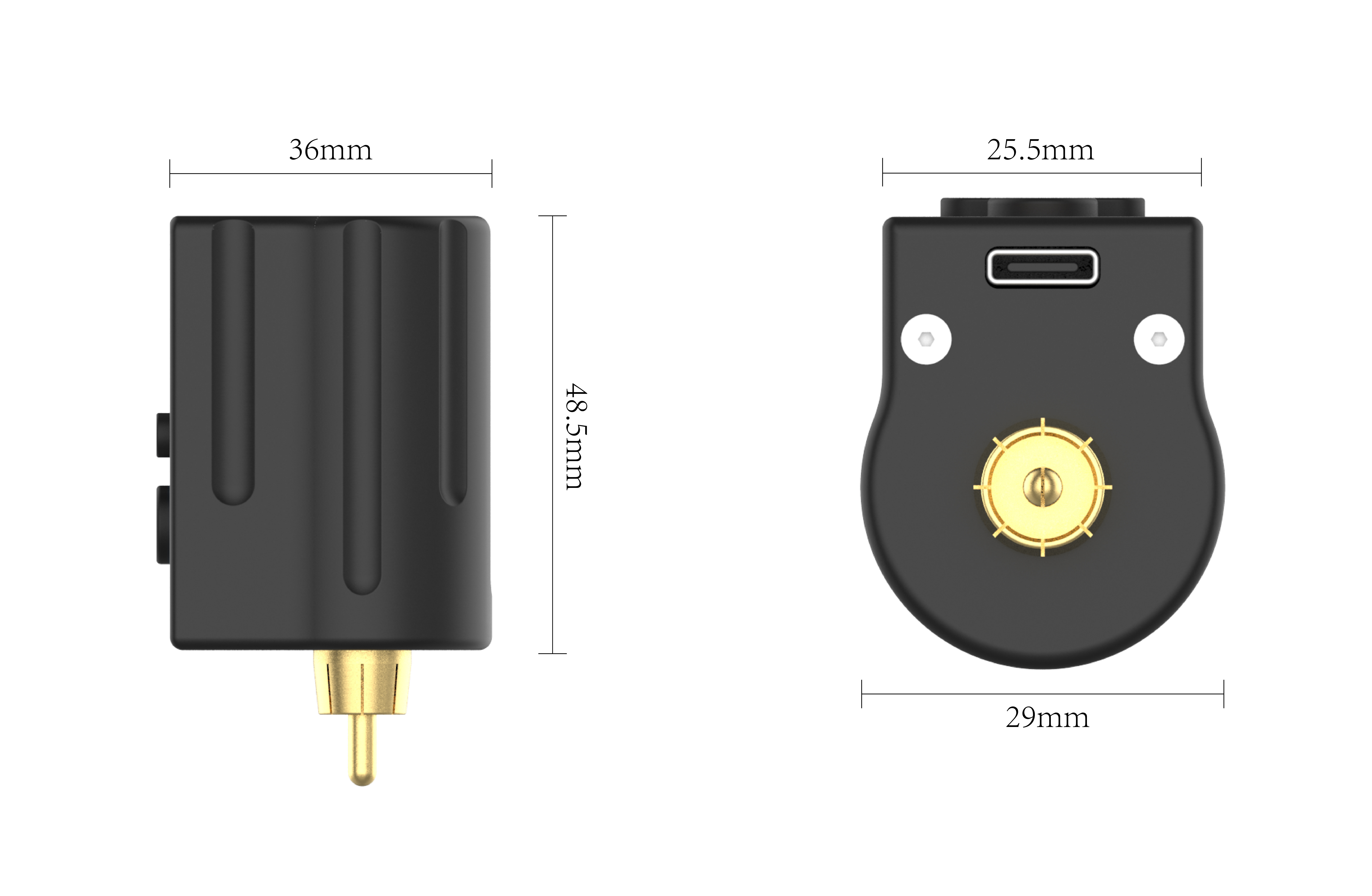 2022 new wireless tattoo power supply charging mini transformer motor  power supply