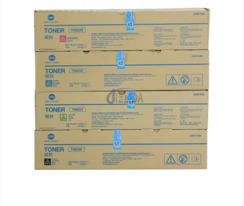 Genuine TN622 Konica Minolta Laser Original Toner Cartridge Box 622 A5E7150 A5E7250 A5E7350 A5E7450 Bizhub c1085 C1100 C6110