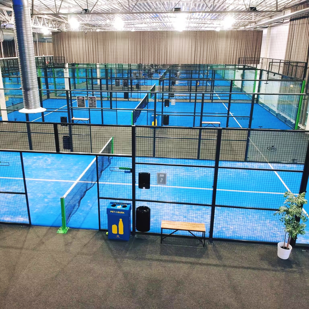 2024  Standard Hot Sale Portable Padel Outdoor Indoor Paddle Tennis Court