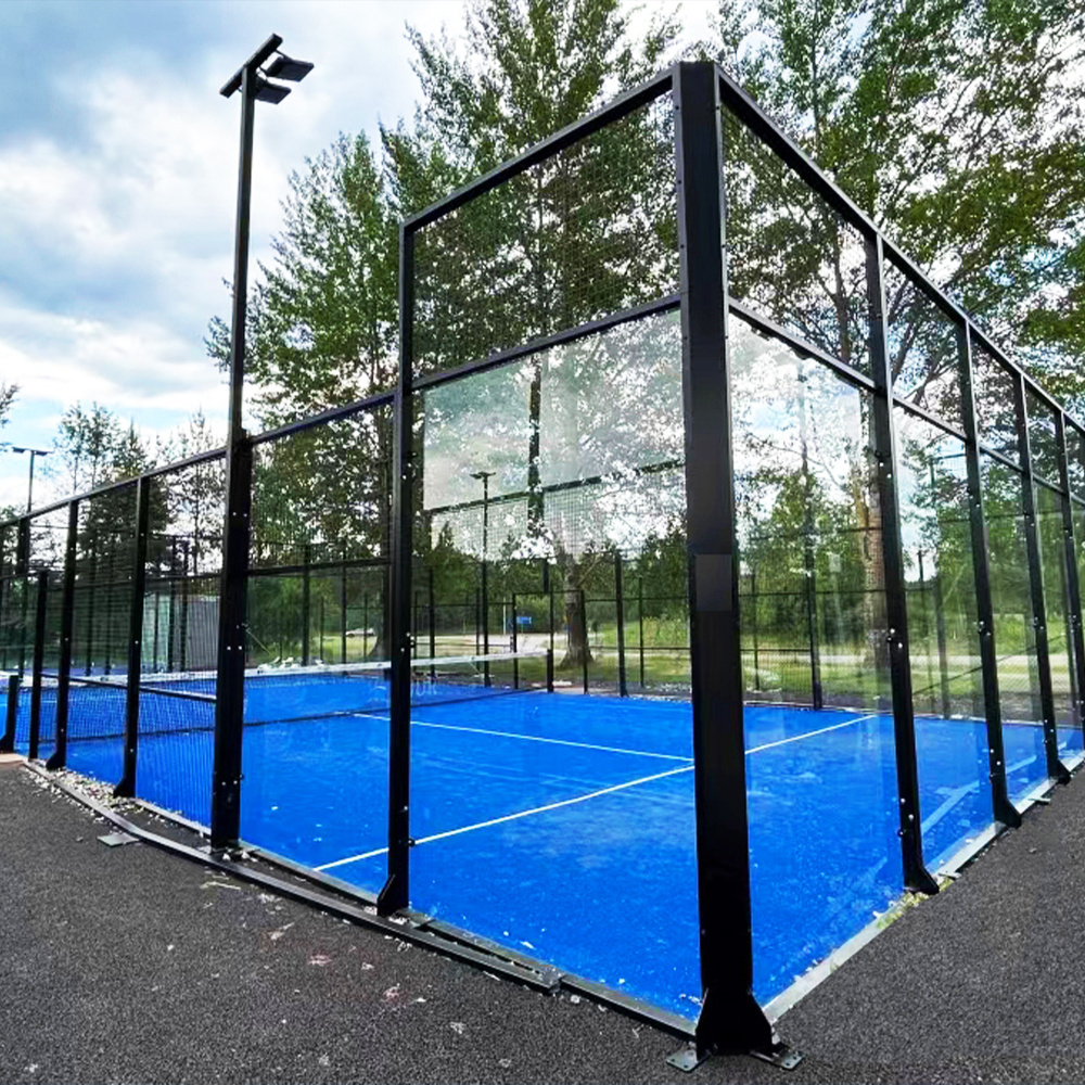 2024  Standard Hot Sale Portable Padel Outdoor Indoor Paddle Tennis Court