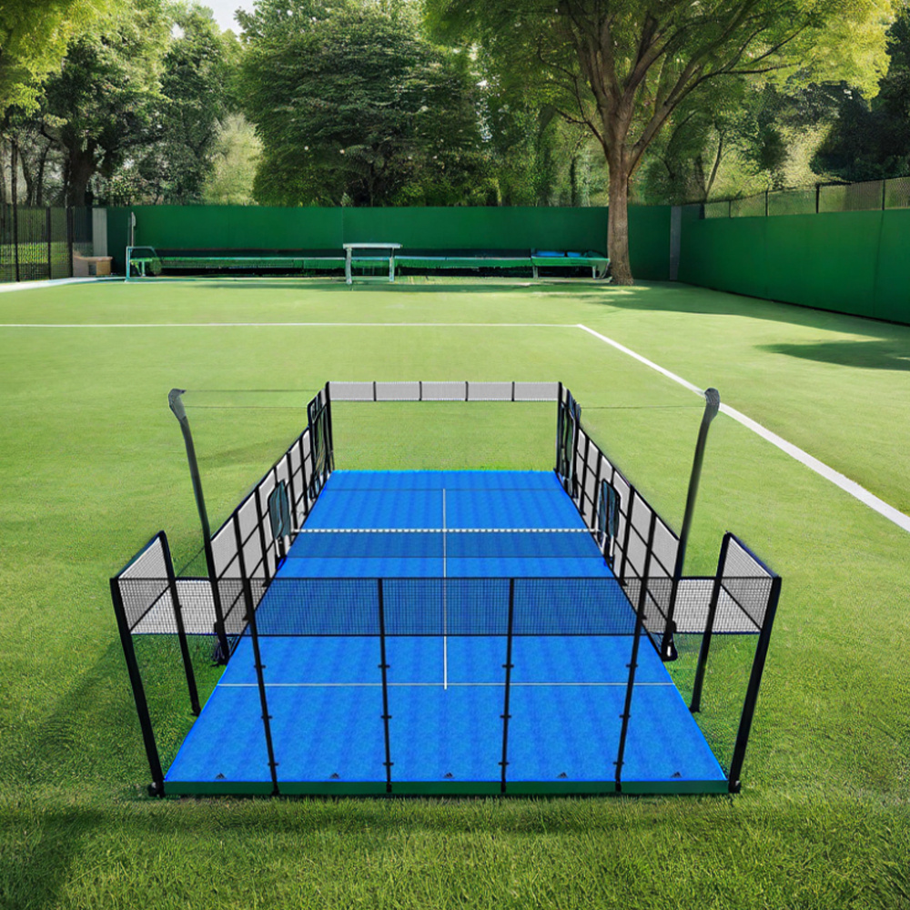 2024  Standard Hot Sale Portable Padel Outdoor Indoor Paddle Tennis Court