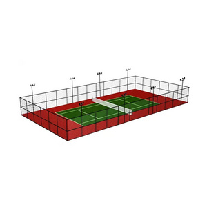 2024  Standard Hot Sale Portable Padel Outdoor Indoor Paddle Tennis Court