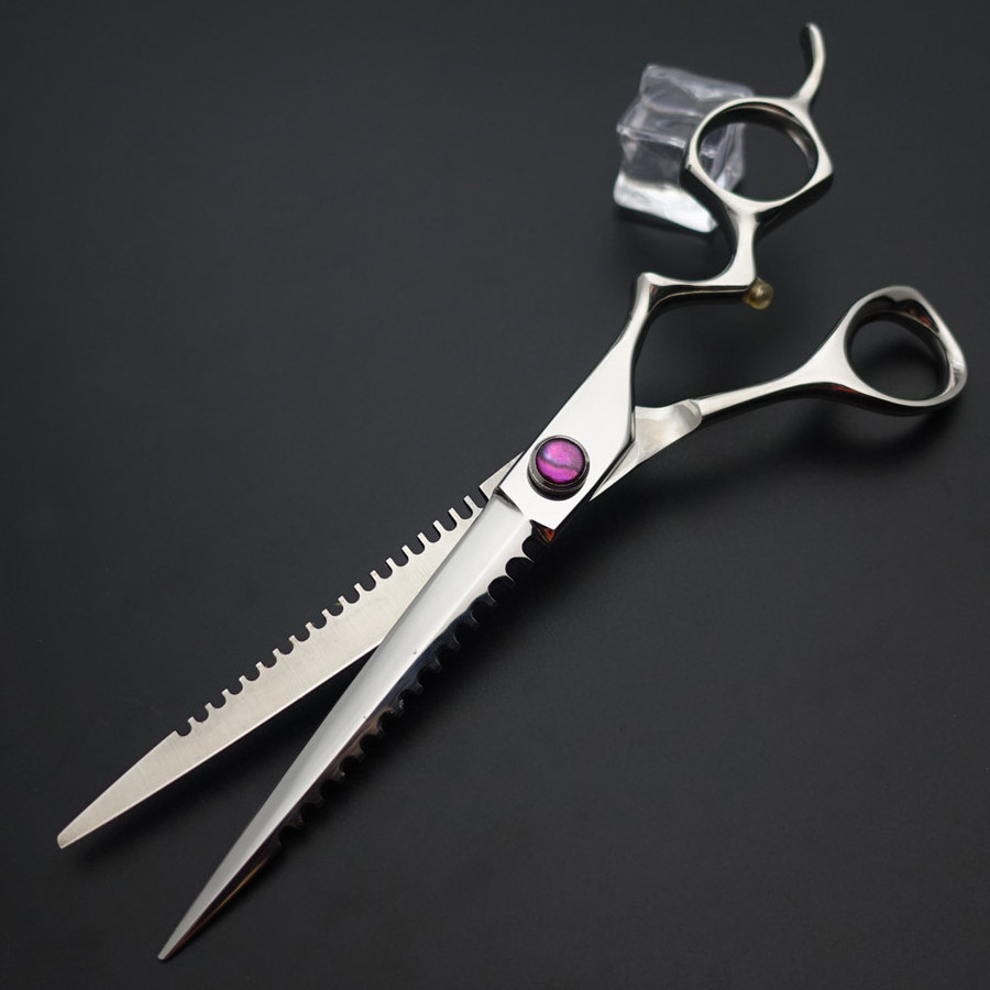 7 inch Professional hairdressing Scissors/Pet grooming scissors Cutting scissors/Shears+Kits JP440C stainless steel