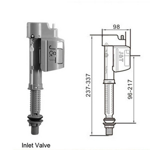 Patent Design Plastic Toilet Fitting Inlet Valve Flush Pump