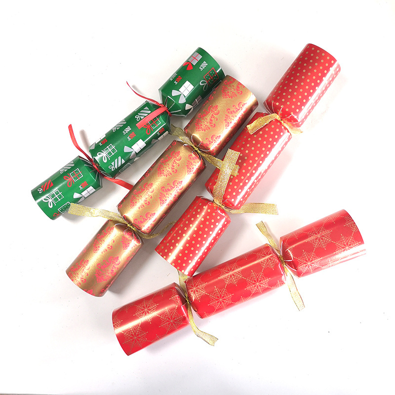 Custom Handmade Mini Party Cracker Christmas Snap New Design Christmas Cracker