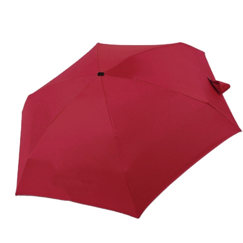 Fold Customize Waterproof Umbrella Promotional   Uv Protection 3Foldumbrella Easy To Carry Pongee Cloth Umbrella Child Umbrella