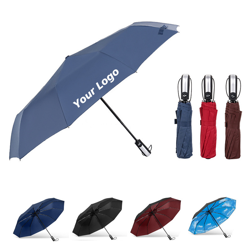 automatic mini Anti UV Paraguas Rain Sun Umbrella Windproof Folding Portable Women men children logo umbrellas for the rain