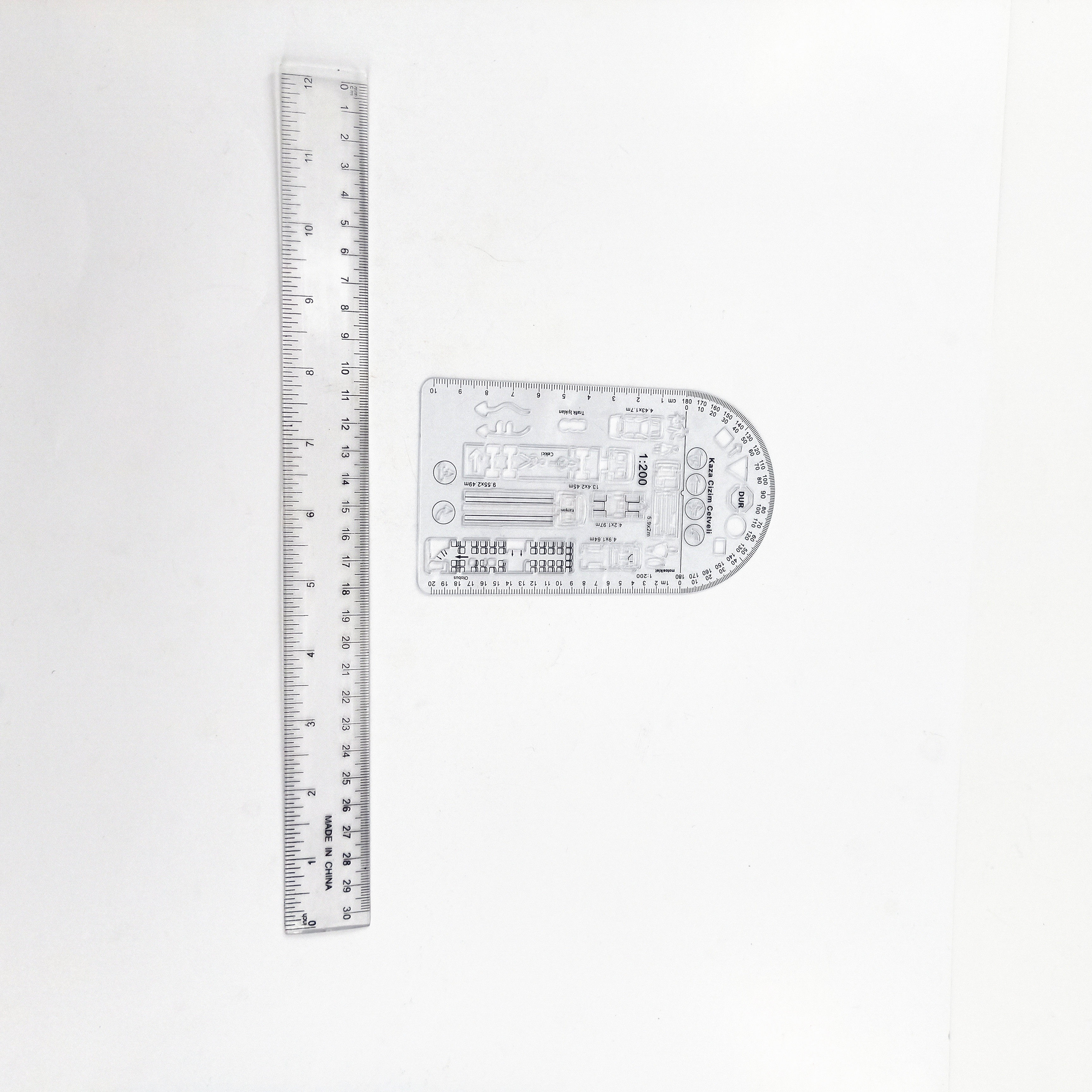 Scale Plastics Flexible A5 Hip Curve Plastic Ruler 30Cm