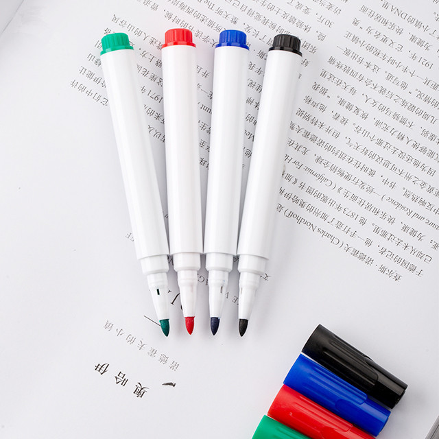 Promotional High Quality Non-Toxic Jumbo bullet tip/Chisel Tip Whiteboard Marker Pens Set