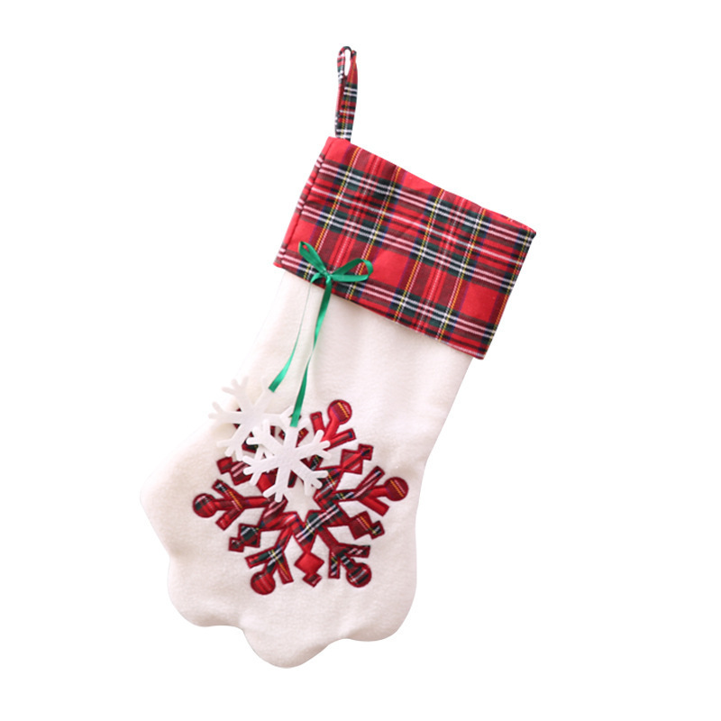 New Design Dog Paws Animated Elegant Christmas Stockings