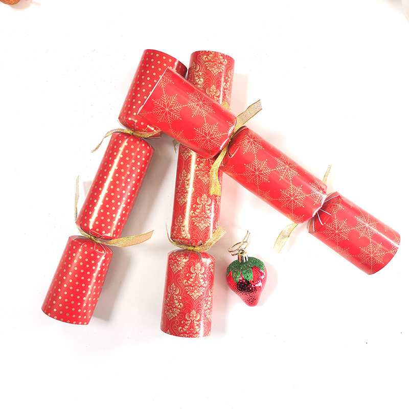 Custom Handmade Mini Party Cracker Christmas Snap New Design Christmas Cracker