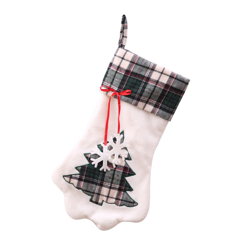 New Design Dog Paws Animated Elegant Christmas Stockings