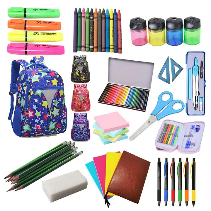 Back To School Gift Pack School Supplies Student Back to School Stationery Kit art drawing Stationary Set