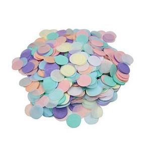 Lovely Durable Confetti Circles Party Paper Tissue Confetti