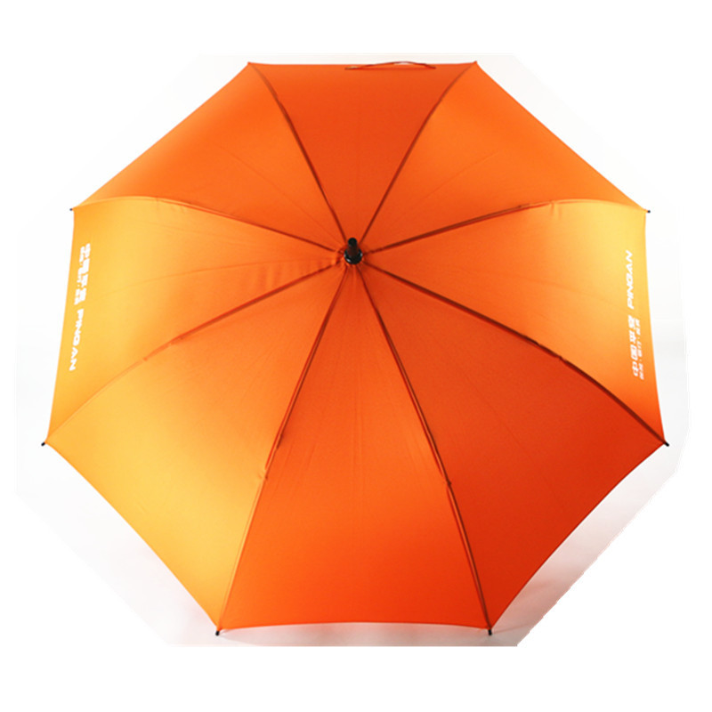 Orange Promotional Hot Sale Golf Umbrella