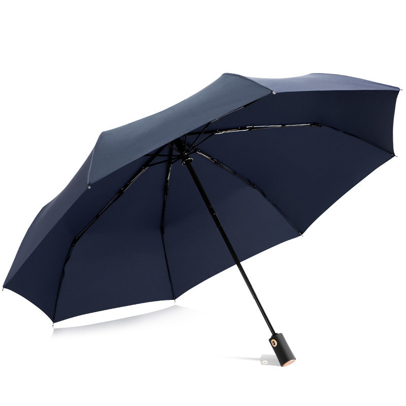 Auto open close stronger advertising folding black umbrella