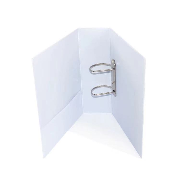 Durable Clear 1 Inch Holds Basic Round Ring White Binder View 3 Ring Binder