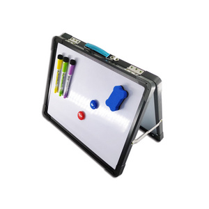 School Used Large Foldable Desk Easel Double Sided Magnetic Dry Erase Whiteboard