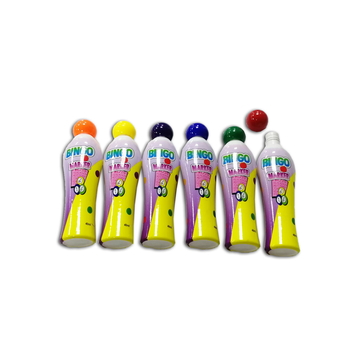 Home Used Non-toxic Washable Dot Peen Dabber Marker Bingo Daubers