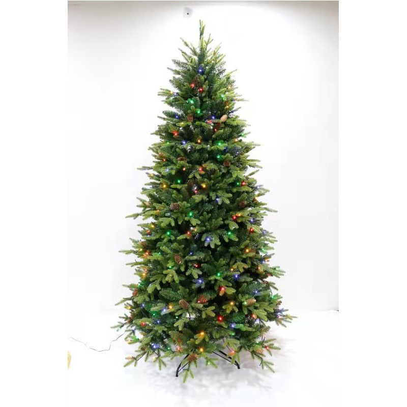 2020 High Quality Snow Flocked Christmas Tree Luxury Custom Mixed Pine Full Fat Christmas Tree