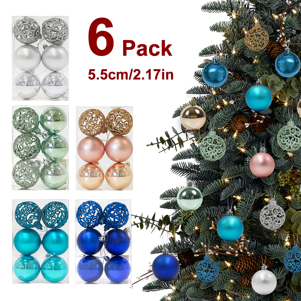 Factory Price Wholesale Cheap Custom Pattern Christmas Tree Decoration Ornaments Shatterproof Plastic Xmas Balls Christmas Ball