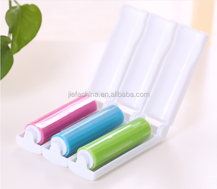 Travel Folding Washable Lint Roller/ Sticky Lint Roller Brush