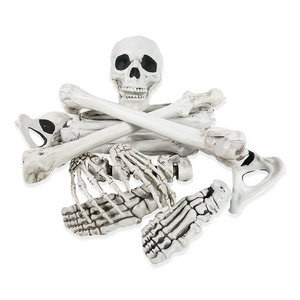 Customized Wholesale Cheap Scary Halloween  accessories Decoration Props Haunted House Life Size Animated Halloween Skeletons