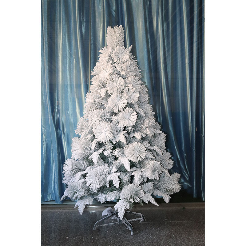 2020 High Quality Snow Flocked Christmas Tree Luxury Custom Mixed Pine Full Fat Christmas Tree