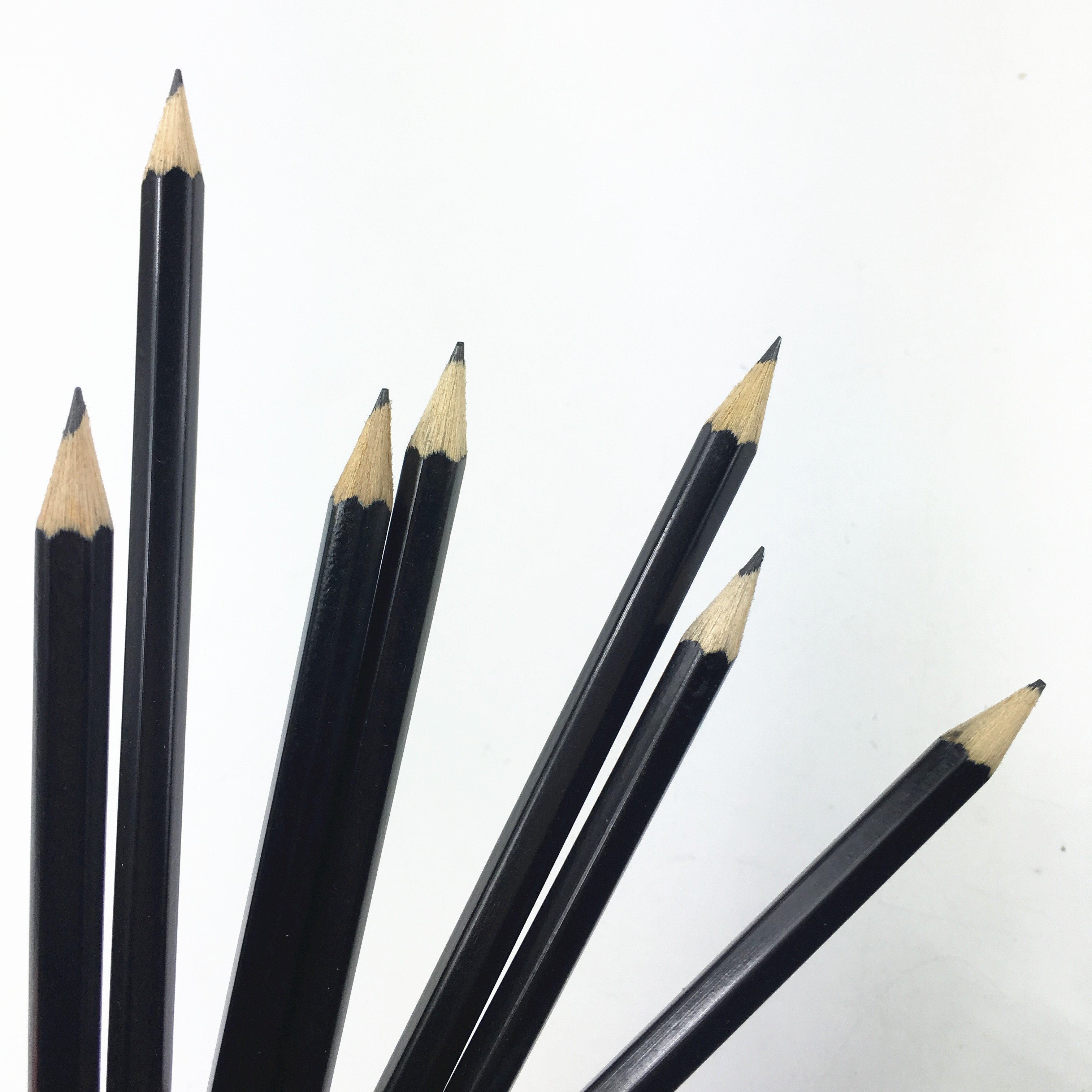 Hotsale Granite Black wood Pencil With EN71,FSC Certificates