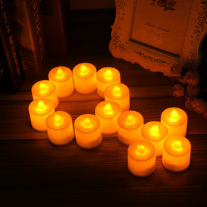 OEM Logo Multi Colors Cheap LED Candle Tealight Electronic Valentine's Day Creative Gift Wed Home Birthday Decoration