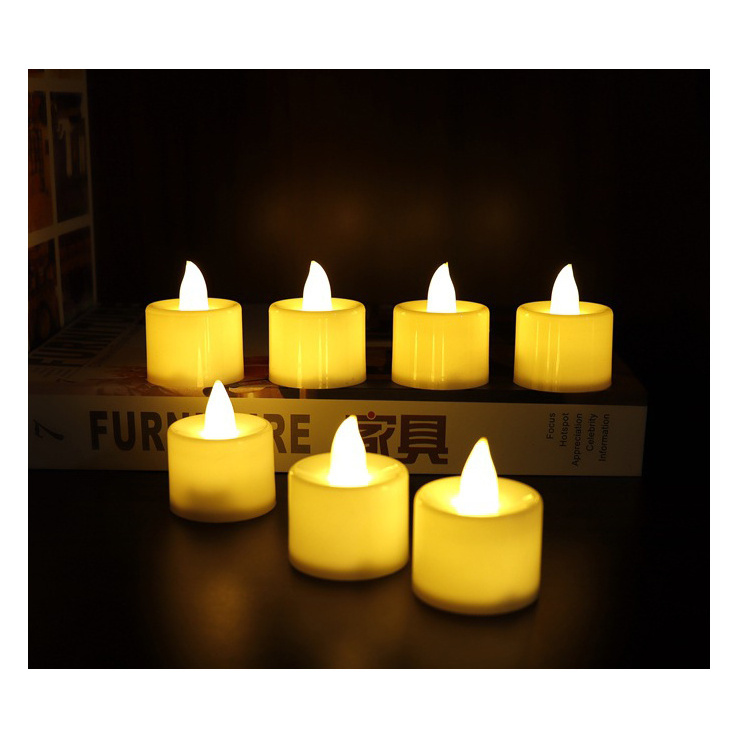 OEM Logo Multi Colors Cheap LED Candle Tealight Electronic Valentine's Day Creative Gift Wed Home Birthday Decoration