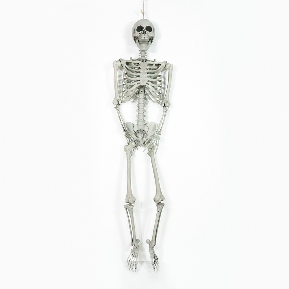 165 Cm New Oem Odm Real Spooky Bar Large Moving   Bone Skeleton Halloween Decoration