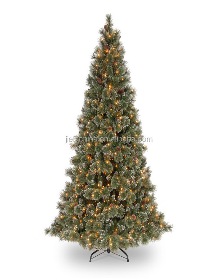 Noble 7ft 8 ft 9ft PVC PE PET Christmas Twig Xmas Tree in American Style