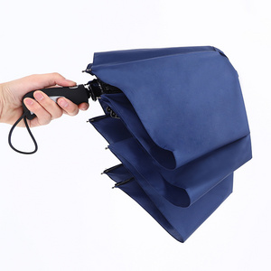 Free sample size selectable foldable large outdoor rain bike umbrella with OPP cover