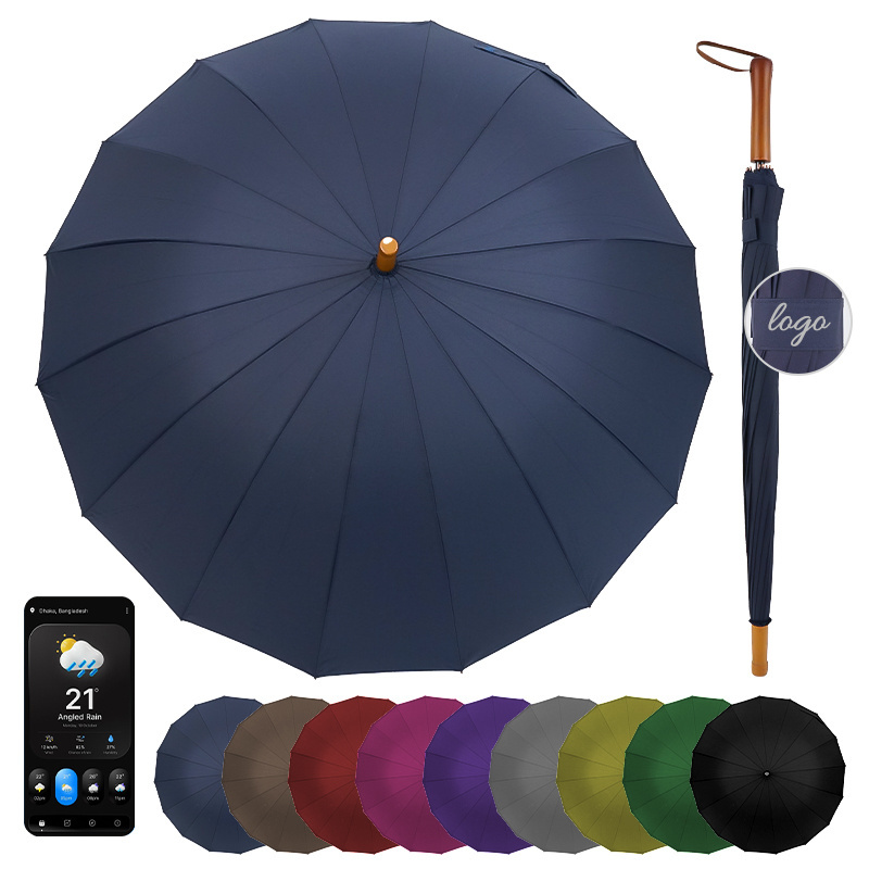 Automatic umbrella business advertising custom umbrella with logo golf umbrella gift