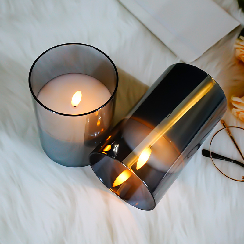 Decorative Real Wax Light Flameless Elegant Battery Holder Led Candles With Remote