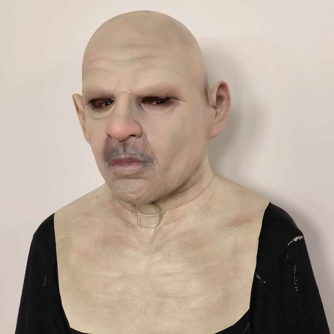 Party Cosplay Silicone Realistic Latex Old Man Mask For Sale