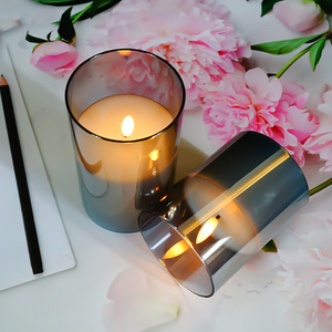 Decorative Real Wax Light Flameless Elegant Battery Holder Led Candles With Remote