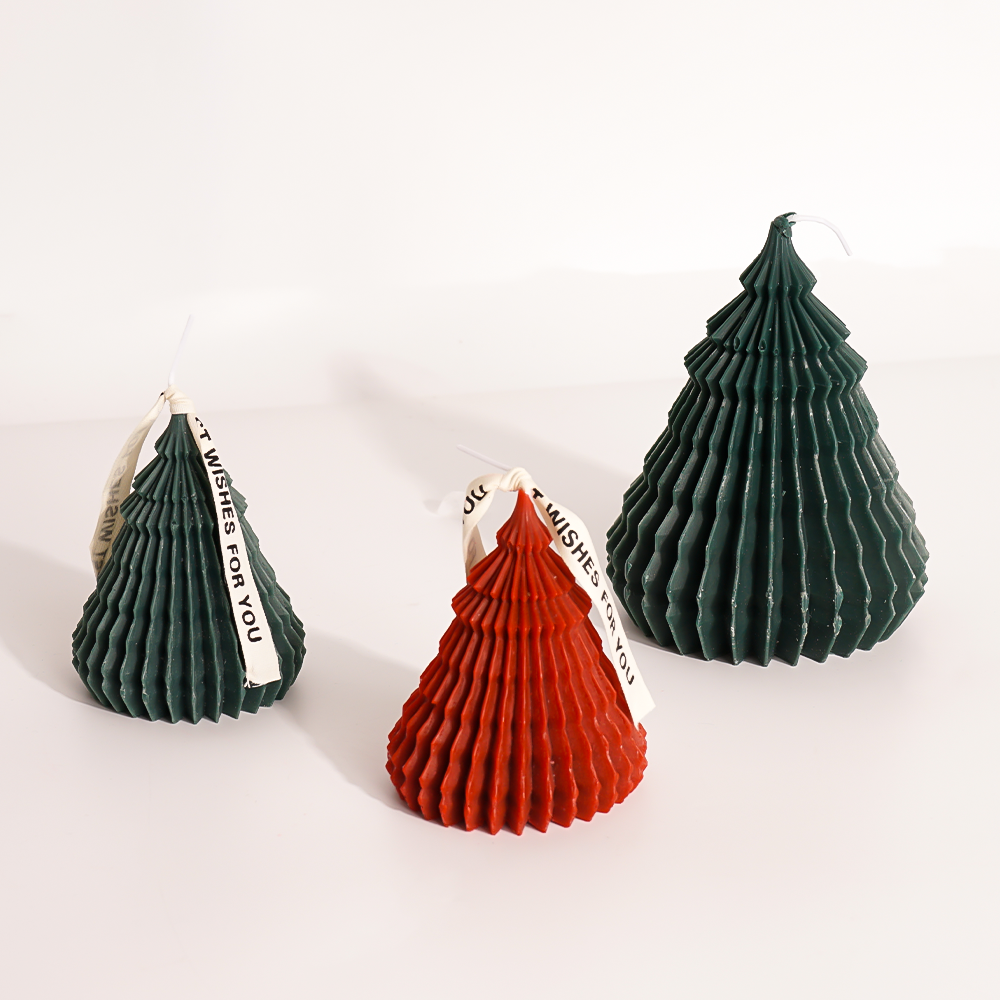 Eco-Friendly Gift Home Decoration Scented Christmas Tree Candles