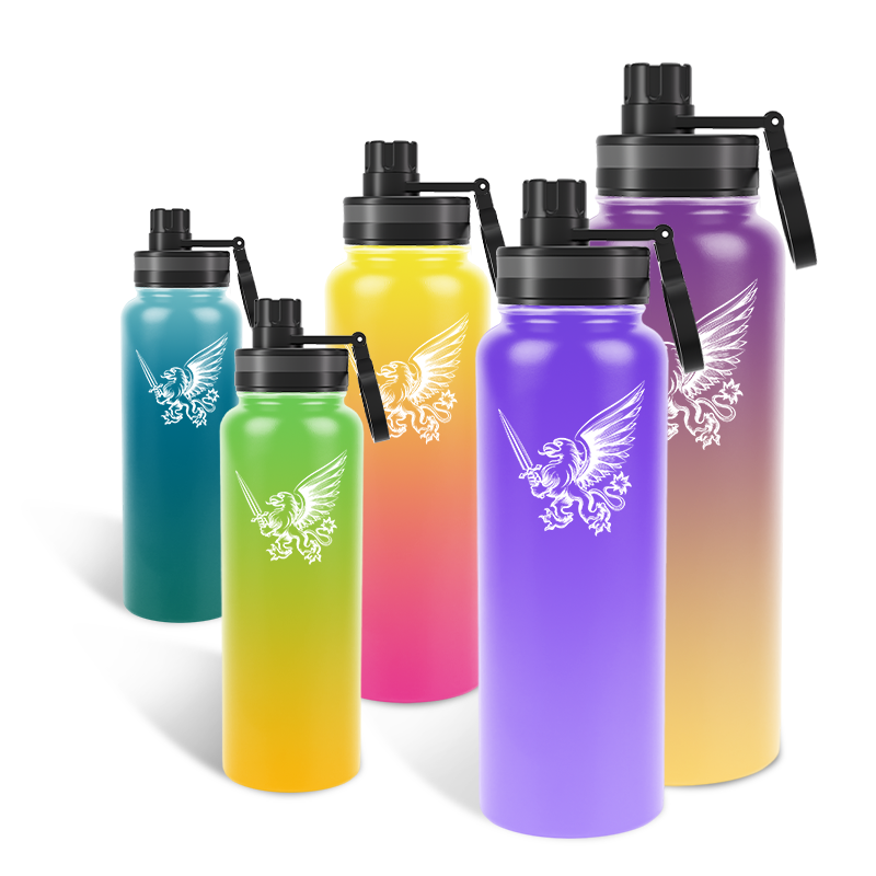 Wholesale High Quality Cute Stainless Steel Insulated Water Bottles For Gym With Printed Logo