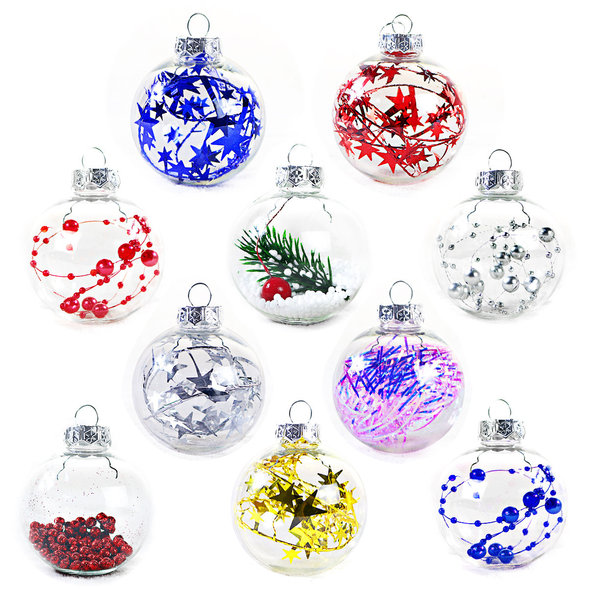 2023 Decoration Suppliers Tree Ornaments Decorations Bulk Luxury Christmas Decorations Ball