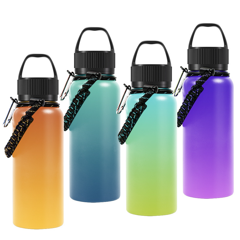 Wholesale High Quality Cute Stainless Steel Insulated Water Bottles For Gym With Printed Logo