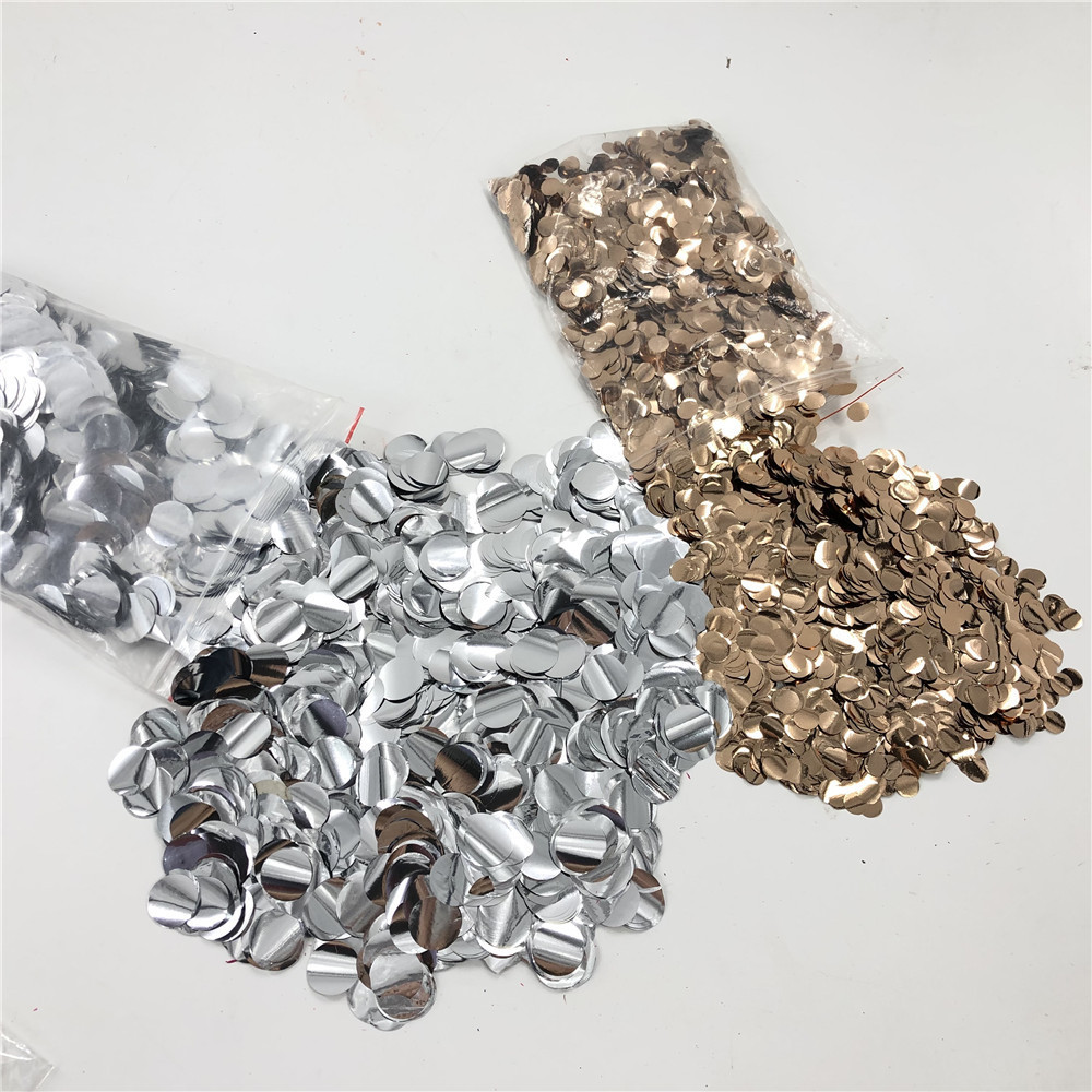 Dollar Money Biodegradable Bulk Decorazion Gold Silver White Wedding Biodegradable Diamond Confetti