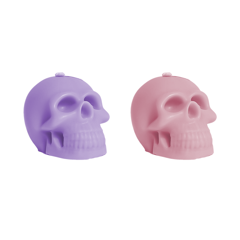 Customized Design Novelty Wholesale Cute Halloween Skull Candles For Party