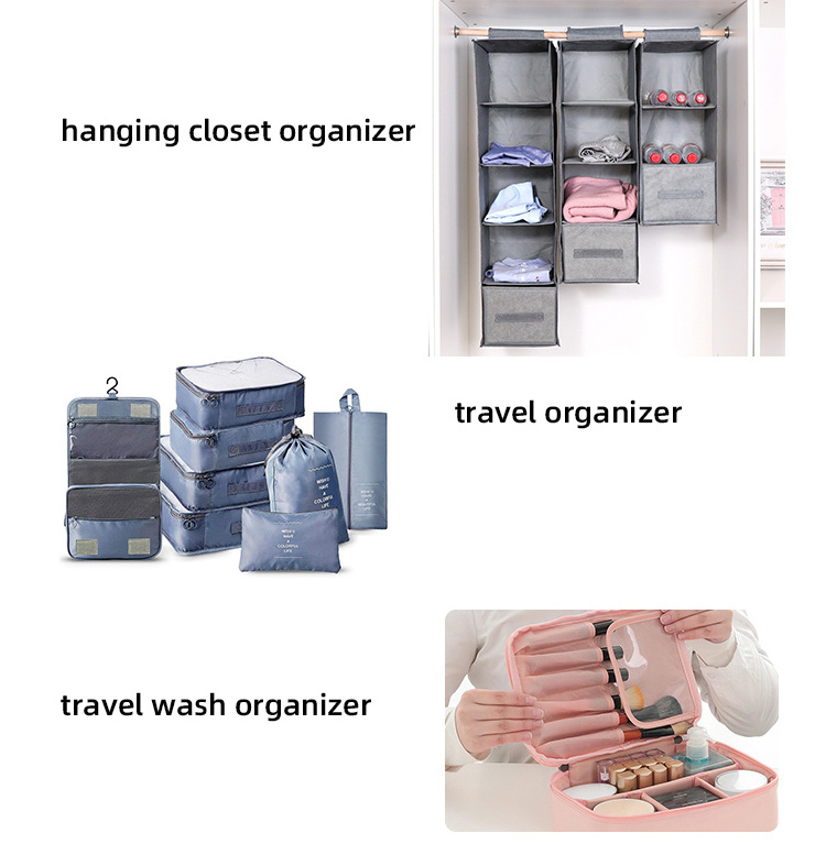 Packing Collapsible Fabric Storage Cubes Organizer With Handles Cloth Organizer Storage Box Cloth Storage Bins