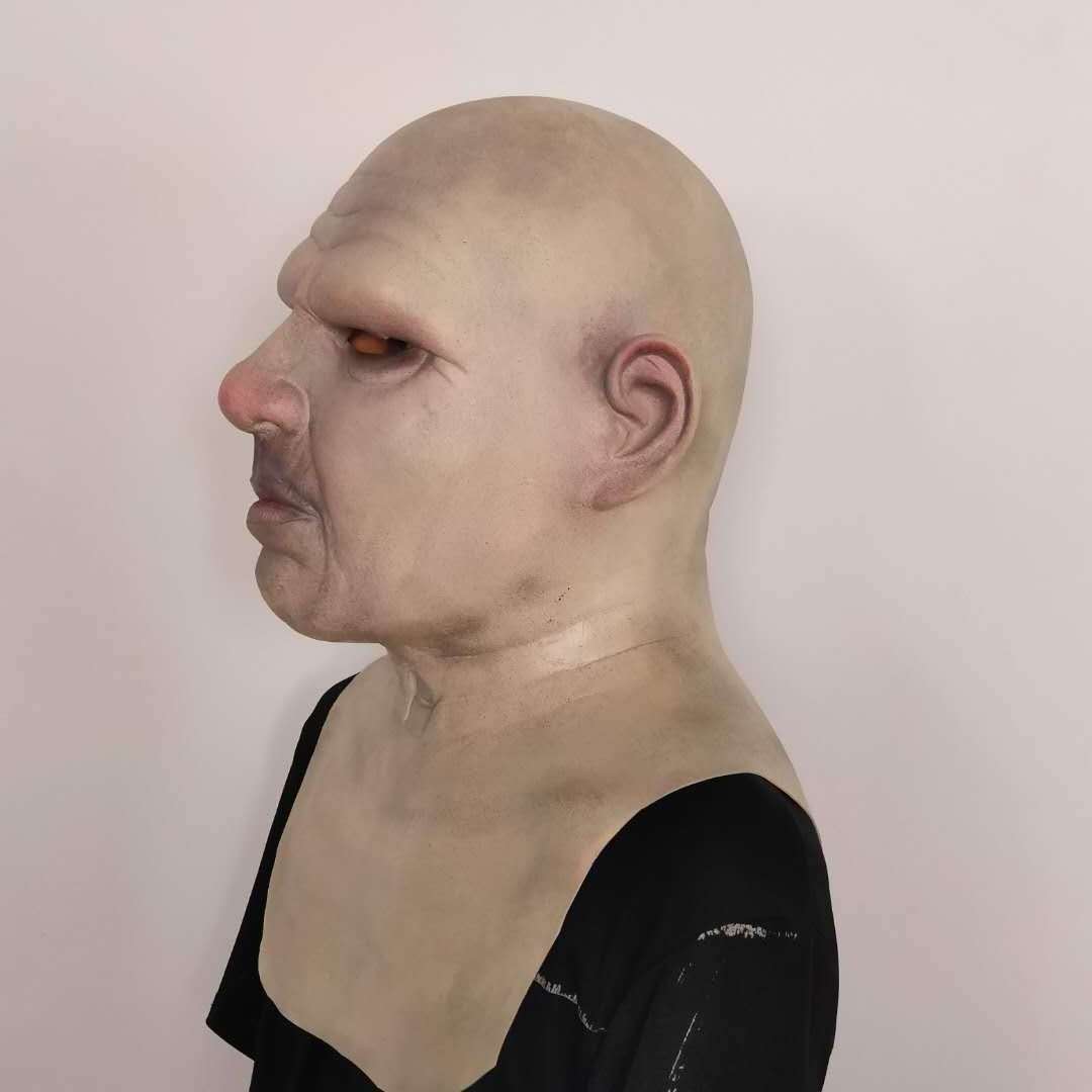 Party Cosplay Silicone Realistic Latex Old Man Mask For Sale