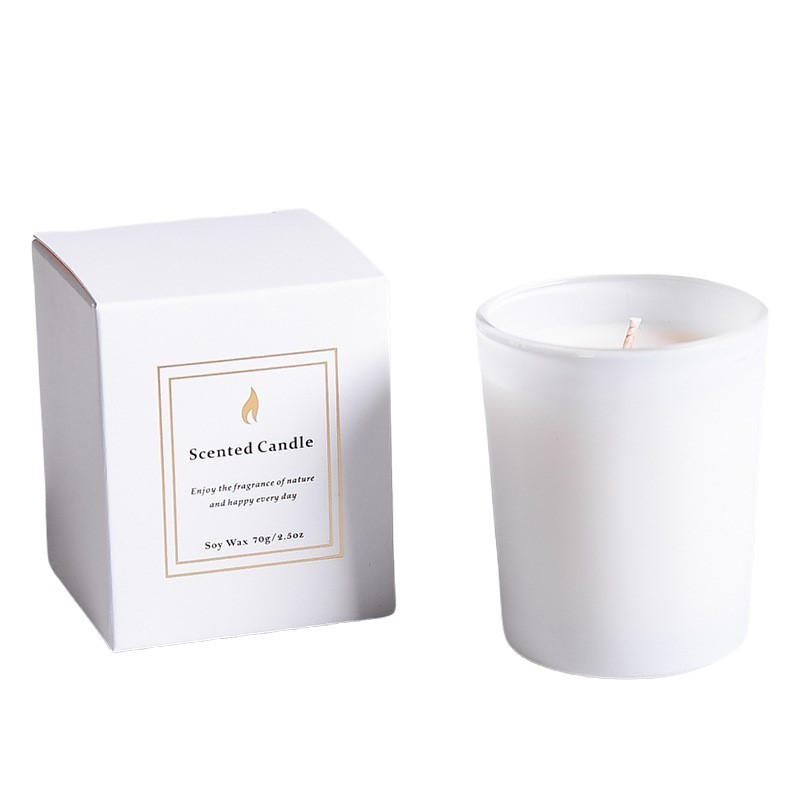 Gift Set 2022 Label Floral Candles With Lid And Gift Box